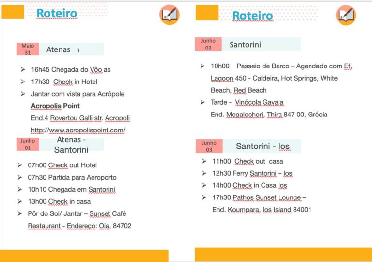 Roteiro De Viagem Como Preparar Nossa O Mundo é Nosso 7919